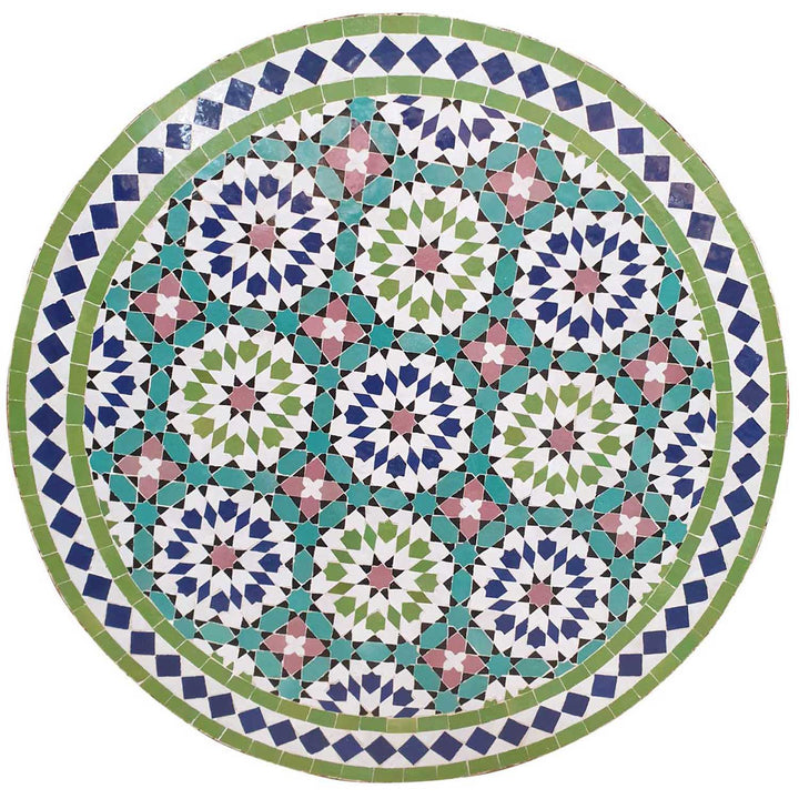Mosaiktisch D80 Ankabut Grün