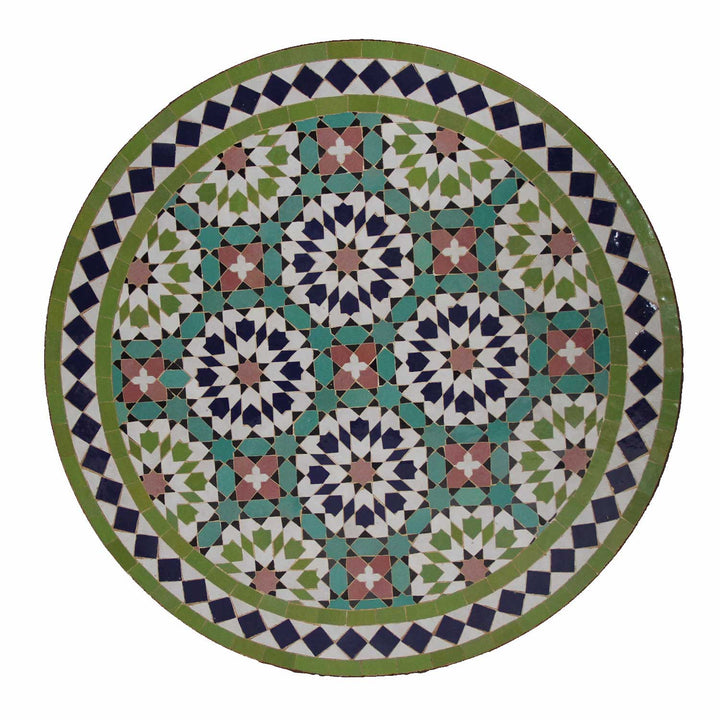 Mosaik Bistrotisch Rund 70 cm