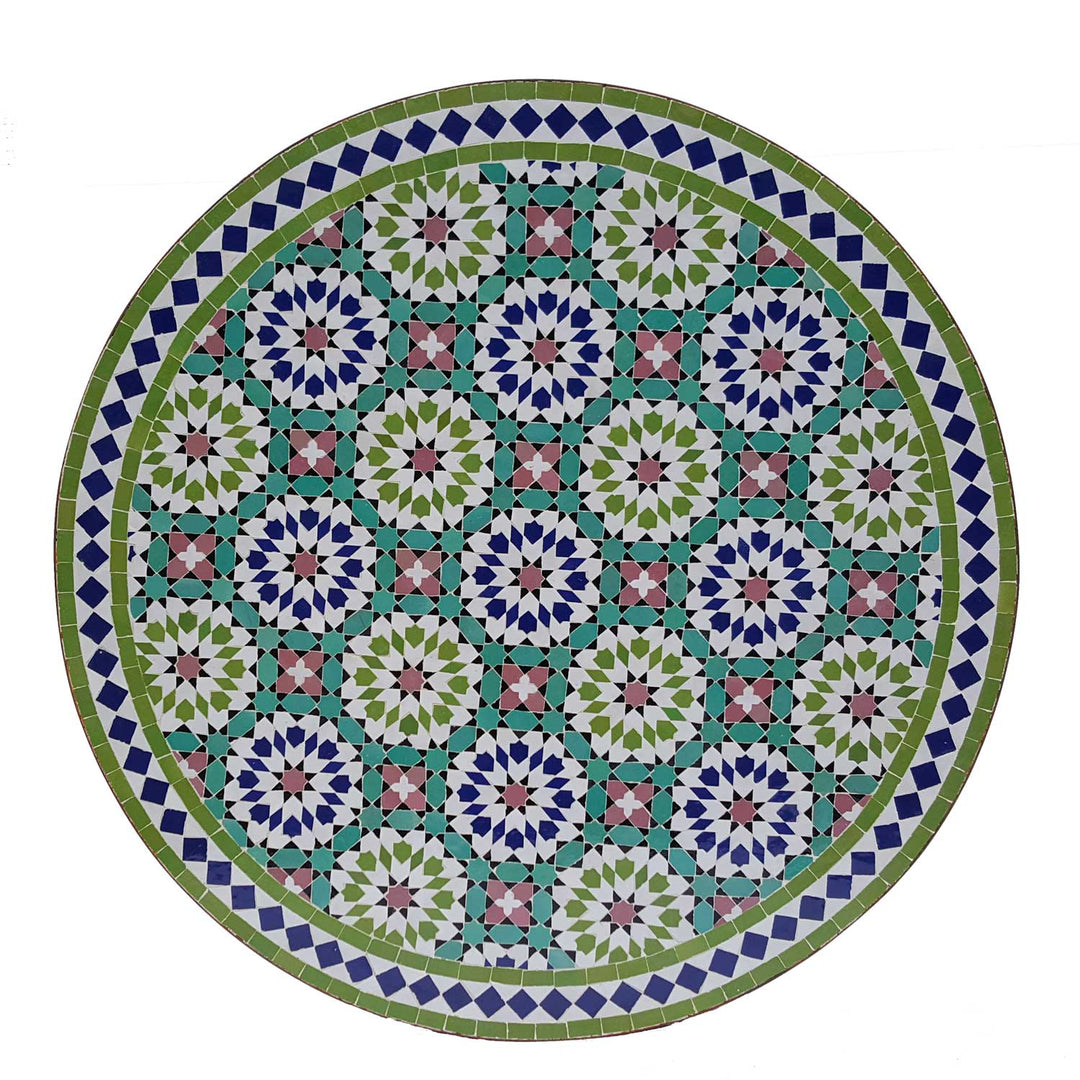 Mosaiktisch D120 Ankabut Grün