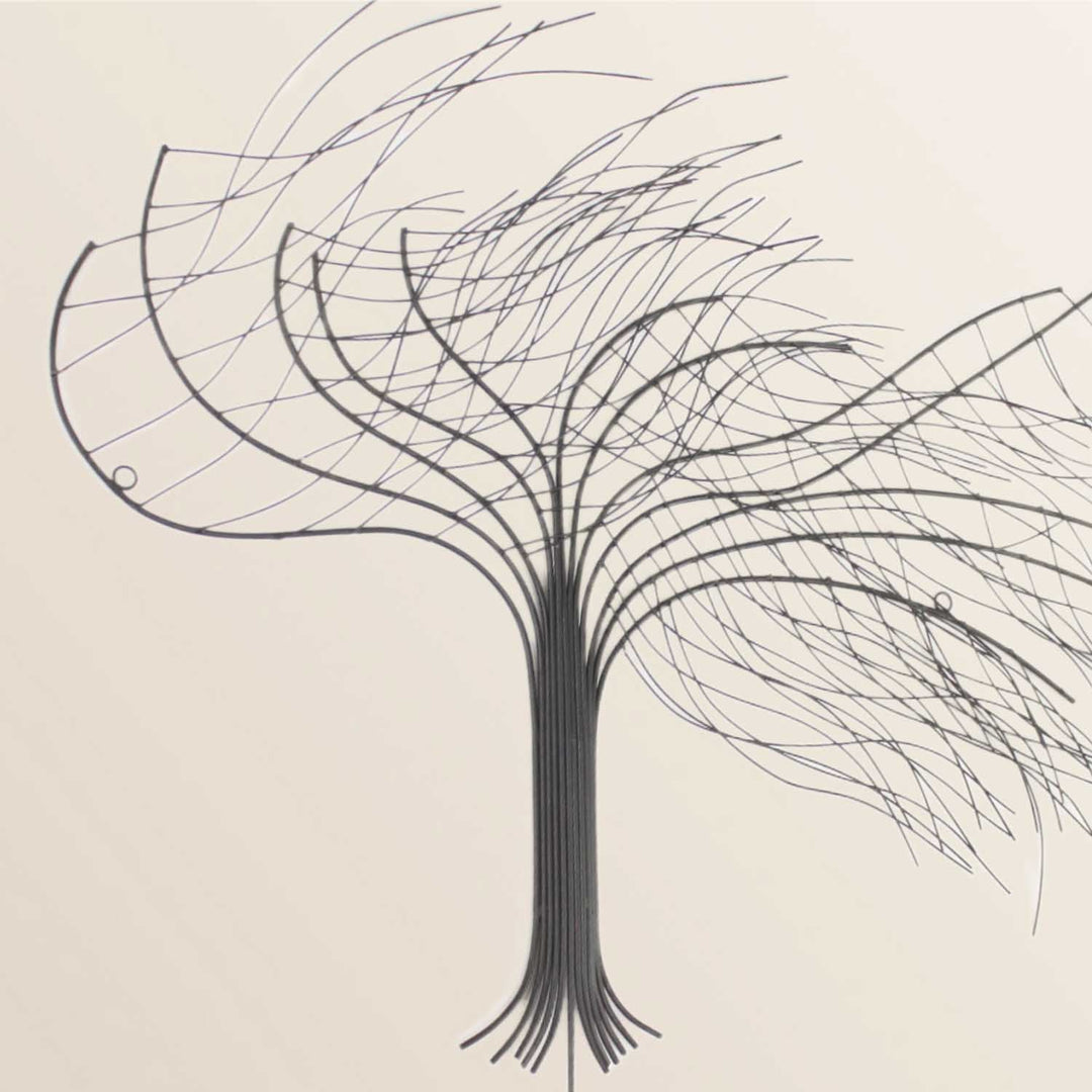 Metall Wanddeko Baum