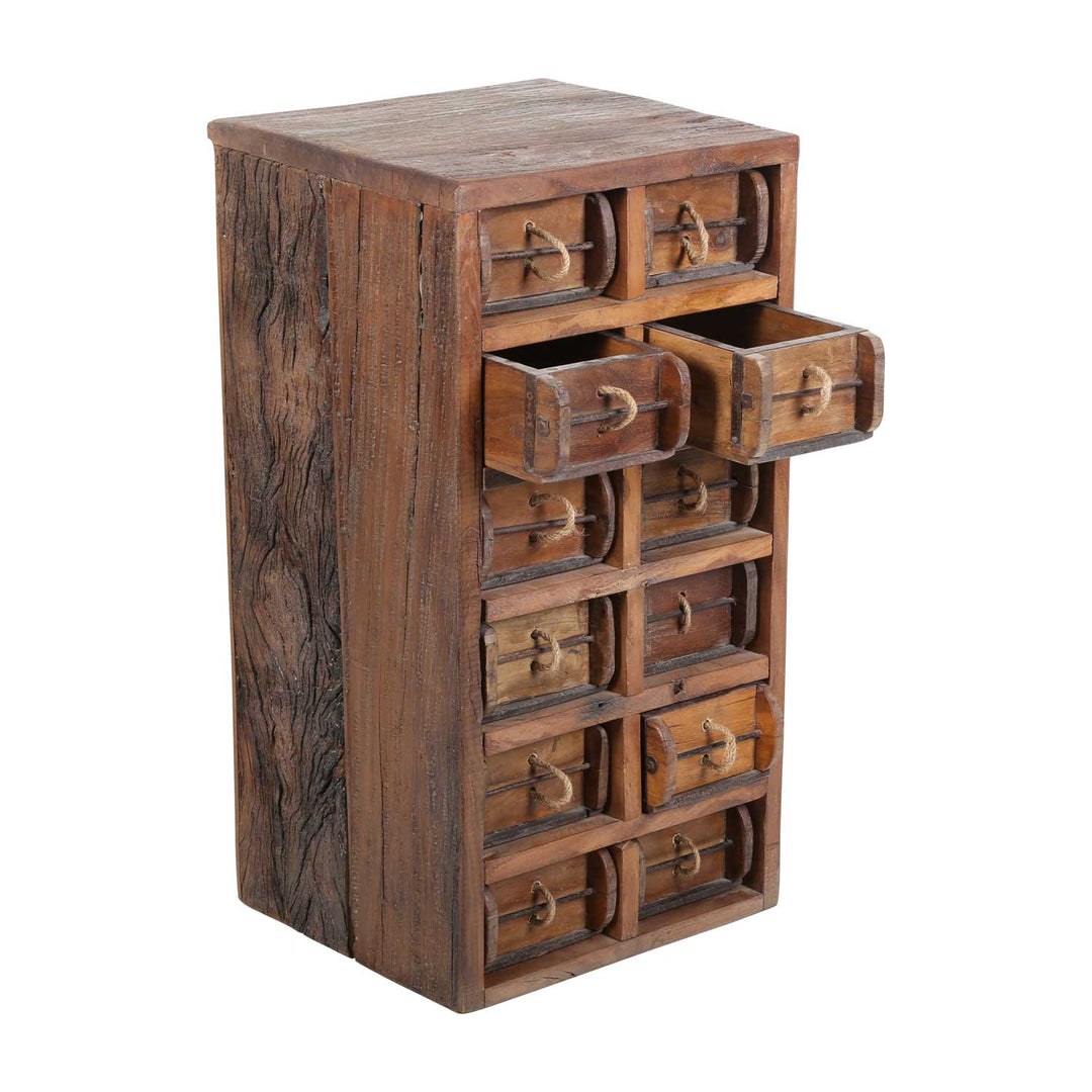 Old brick shape chest of drawers Balu