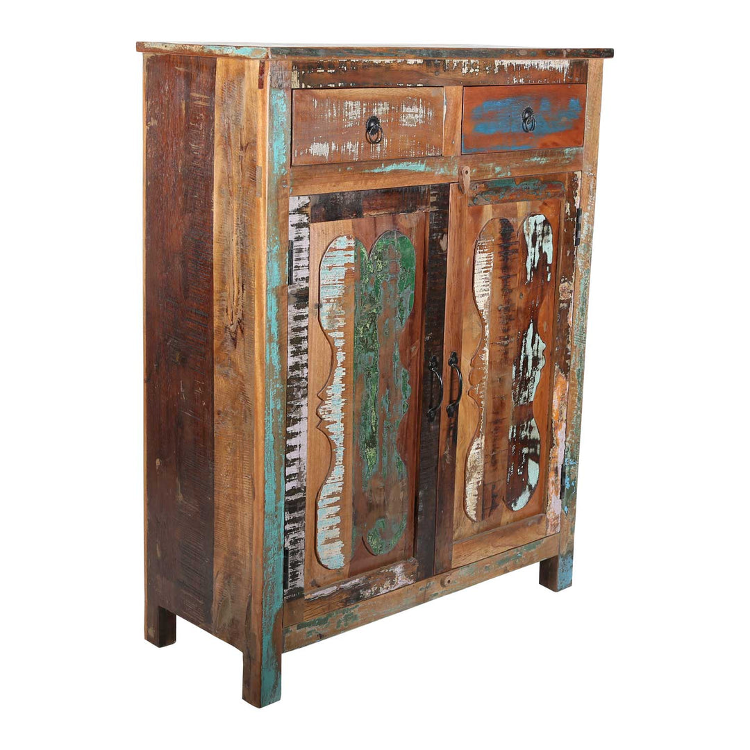 Reclaimed wood sideboard shabby chic