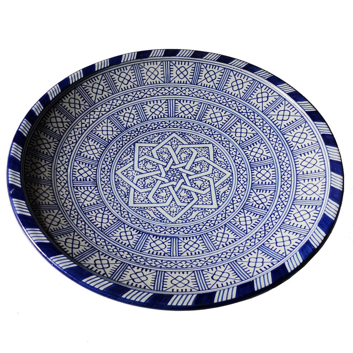 Handbemalte Keramikschale F043 aus Marokko