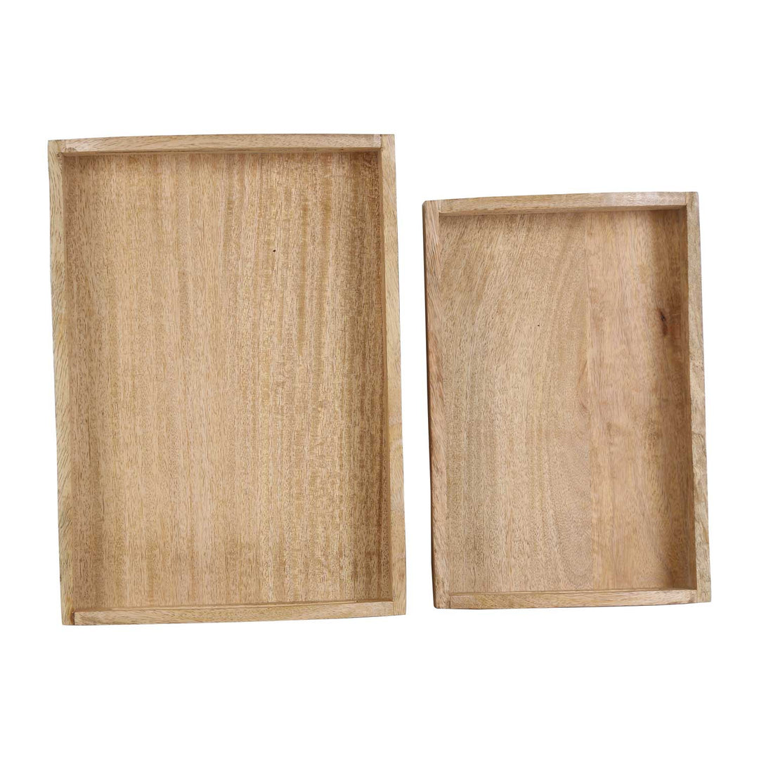 Wooden tray HTB2 set of 2