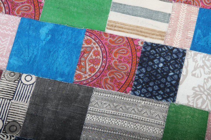 Orientalischer Patchwork Teppich Harleen D 150