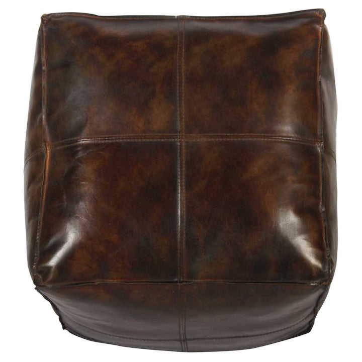 Leather seat cushion Jet old