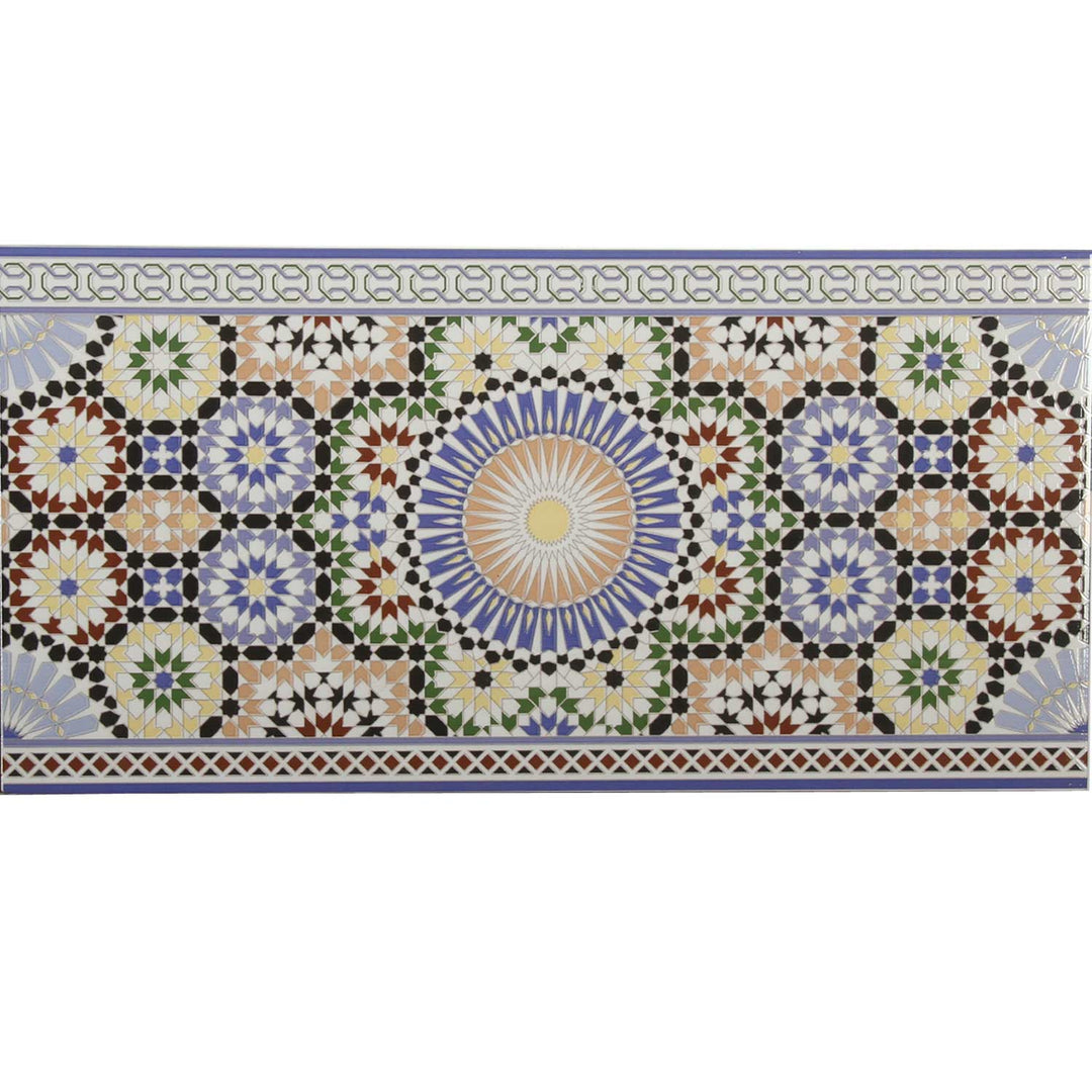 Moroccan tile border Kebir