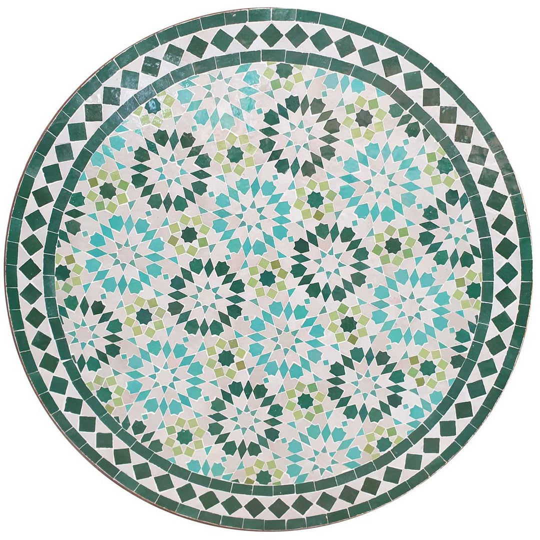 Mosaiktisch D80 Ankabut Türkis