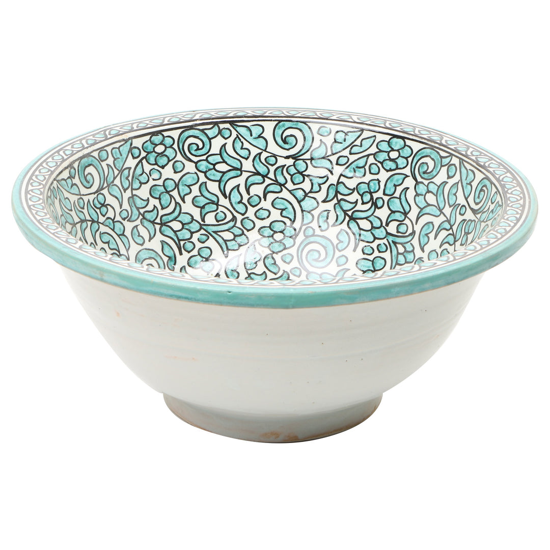 Marokkanisches Keramik-Waschbecken Fes123