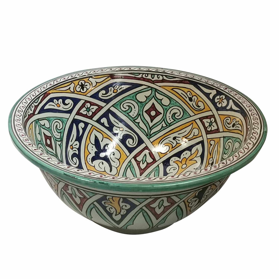 Marokkaanse keramische wastafel Fes140