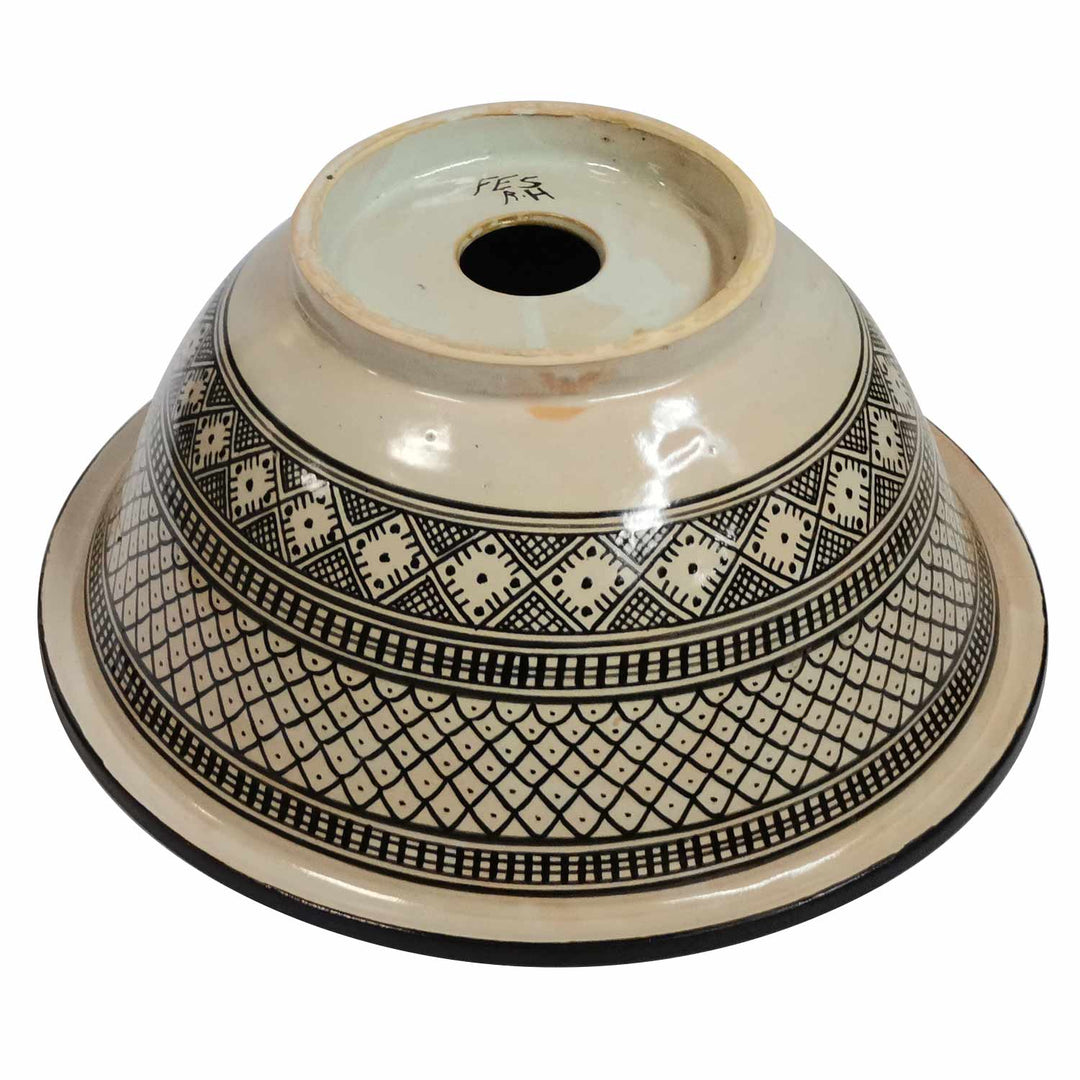 Marokkanisches Keramik-Waschbecken Fes141