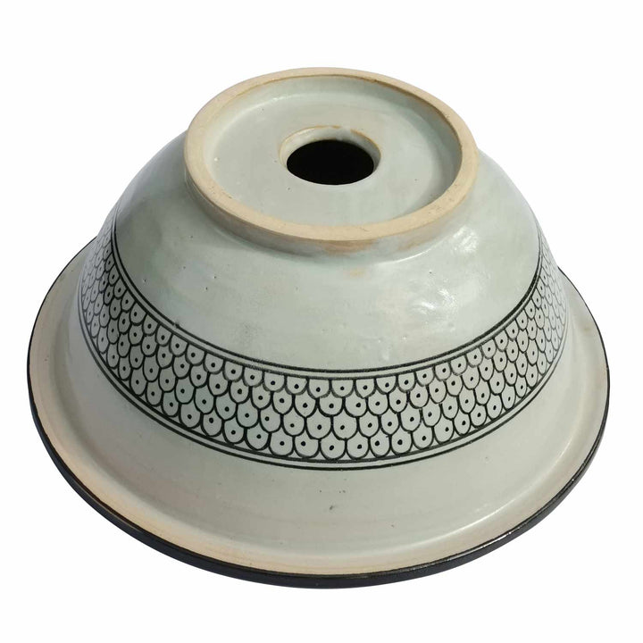 Marokkanisches Keramik-Waschbecken Fes77