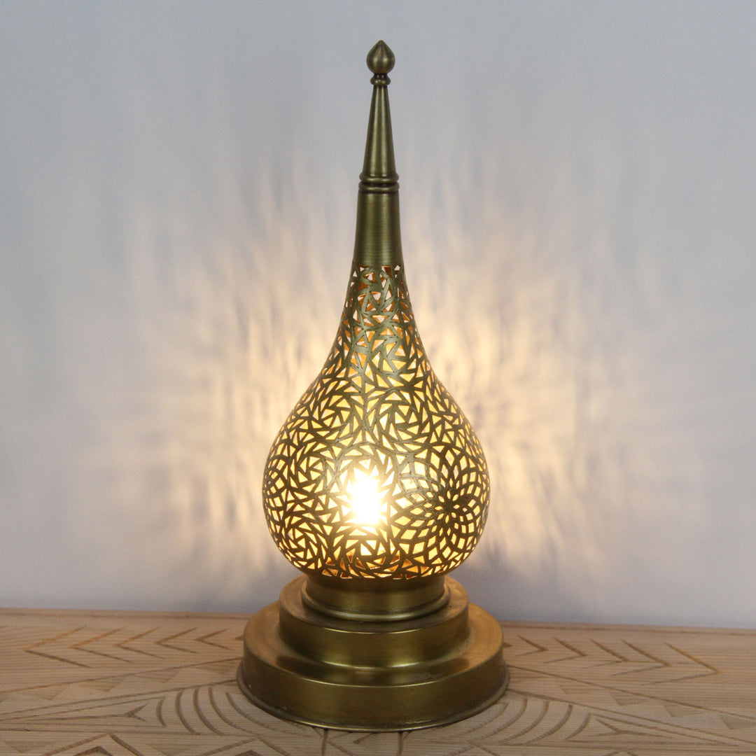 Moroccan brass lamp Duru L