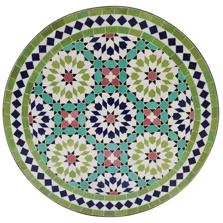 Mosaiktisch D60 Ankabut Grün