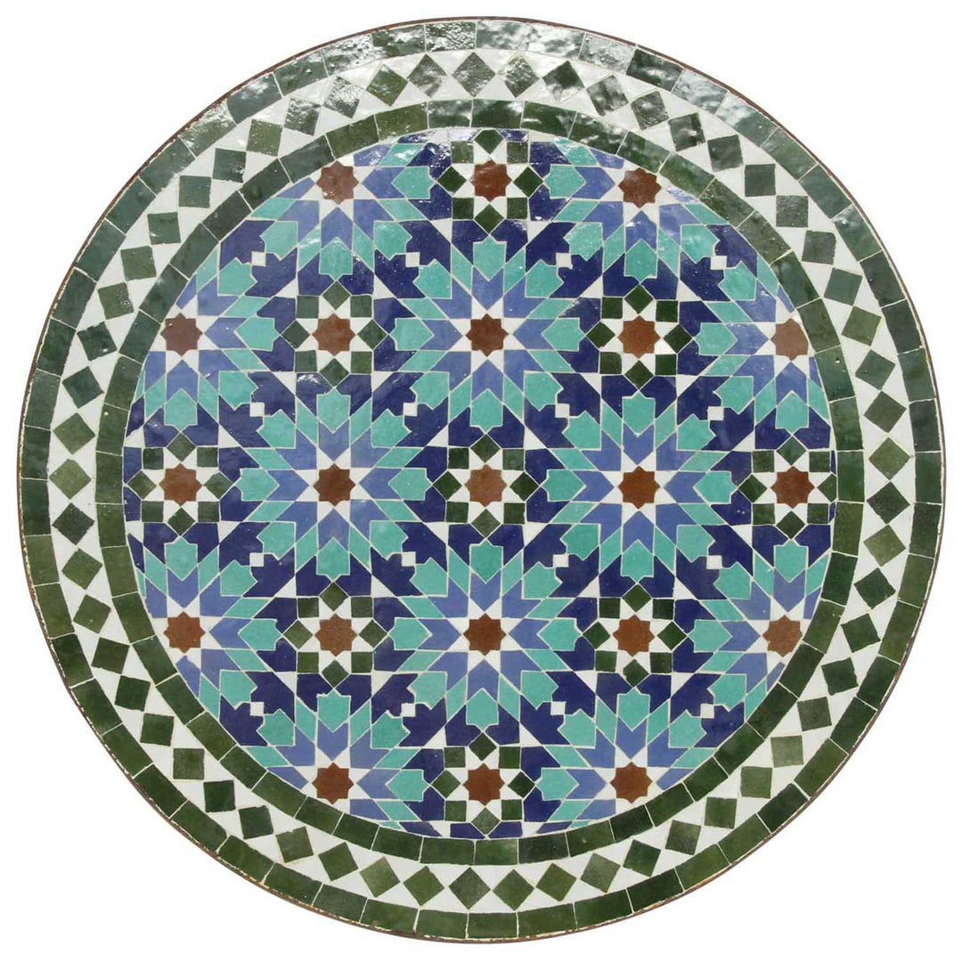 Mosaic table from Morocco M60-46