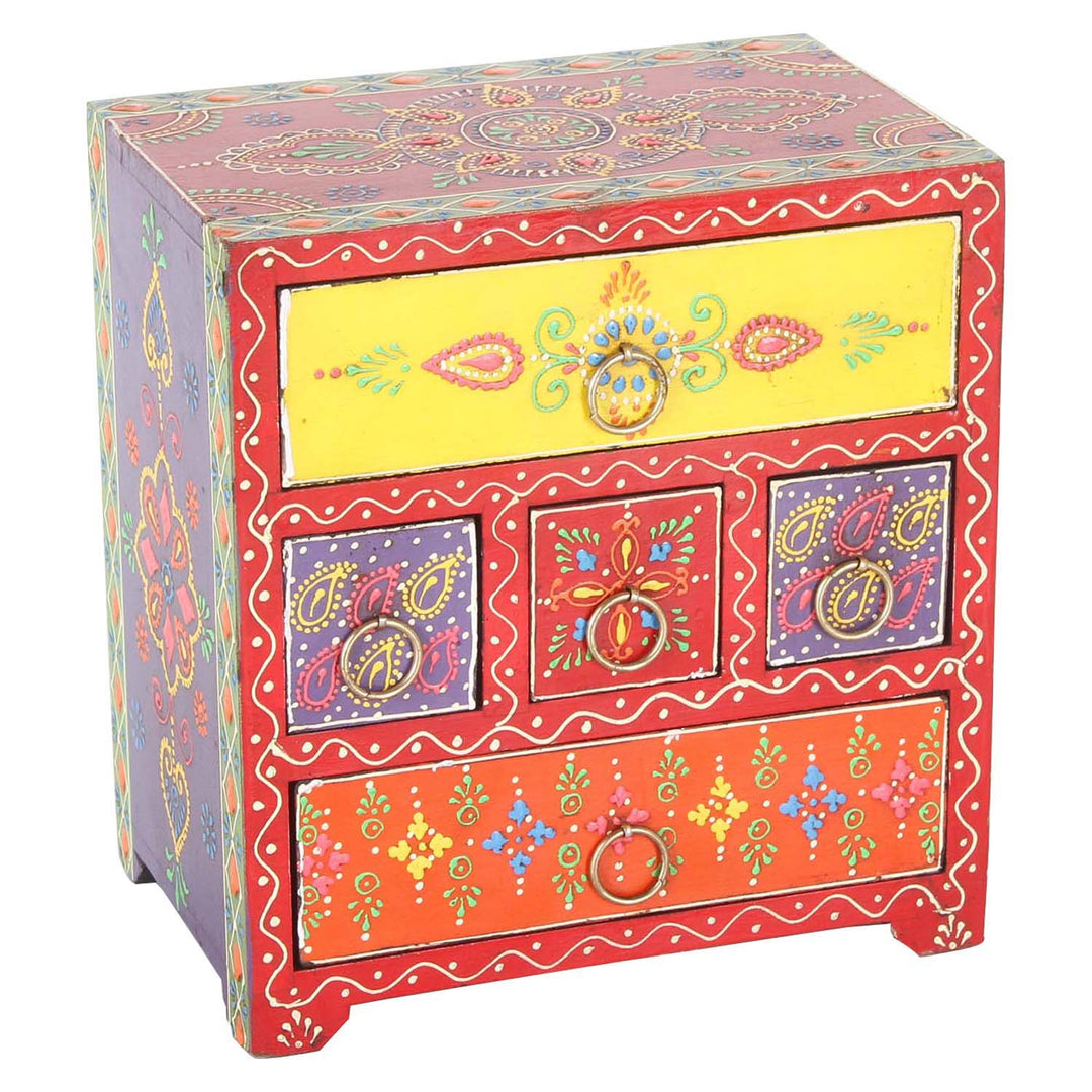Oriental jewelry box Asura