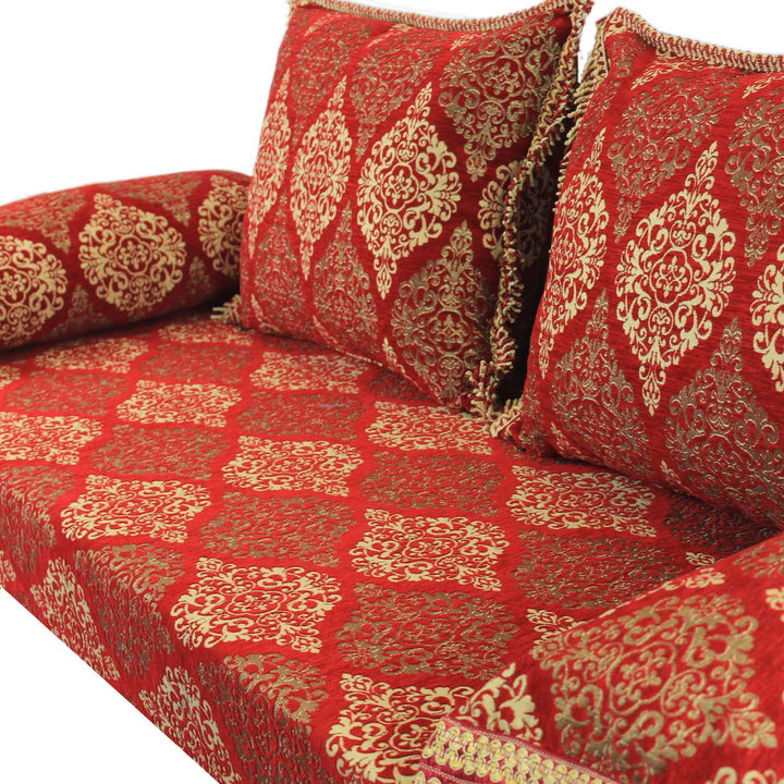 Oriental sofa Salma red 15