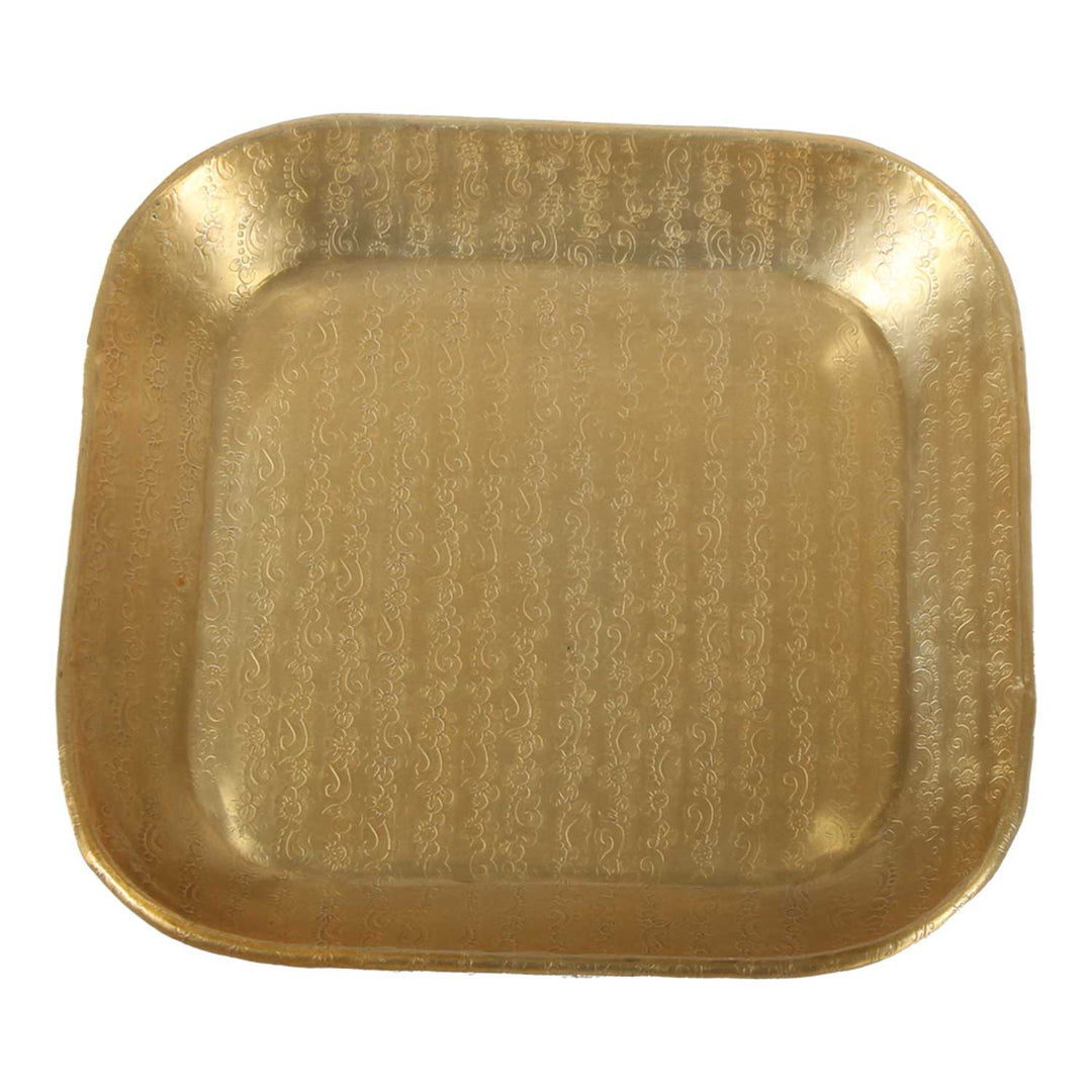 Orientalisches Tablett Prisma Gold