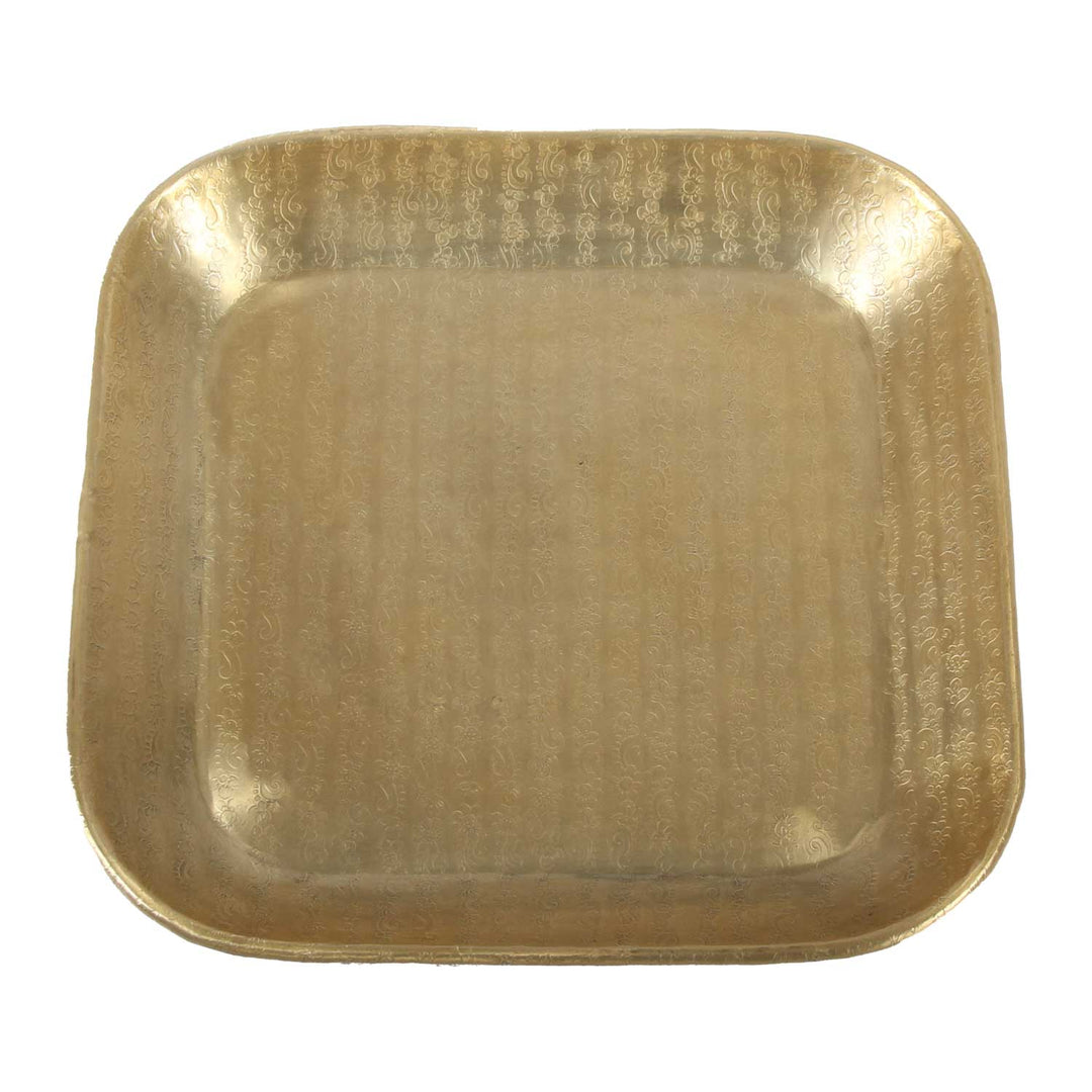 Orientalisches Tablett Prisma Gold