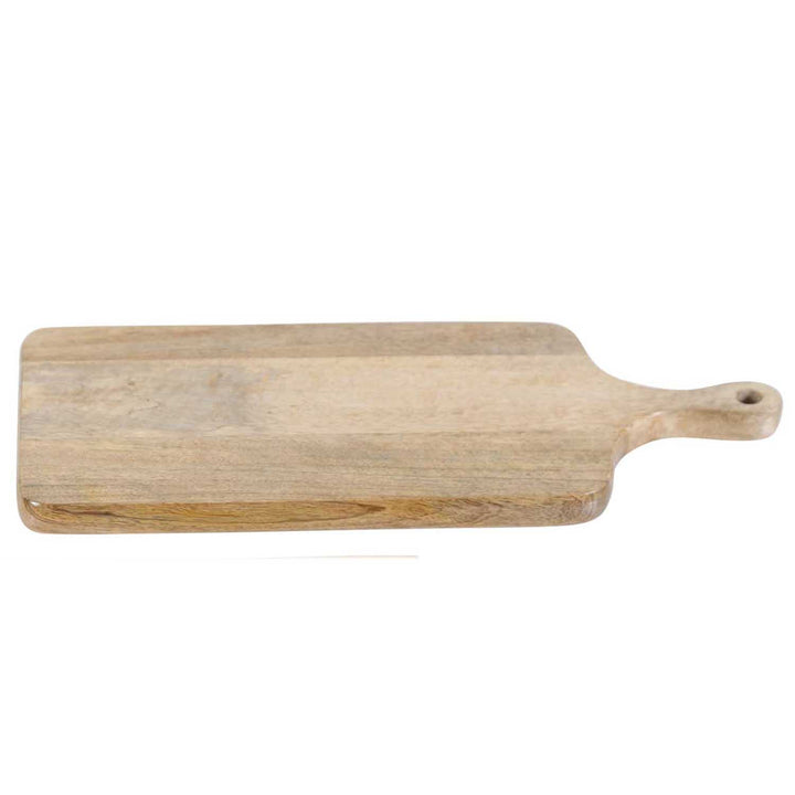 Wooden serving board 42cm with narrow handle