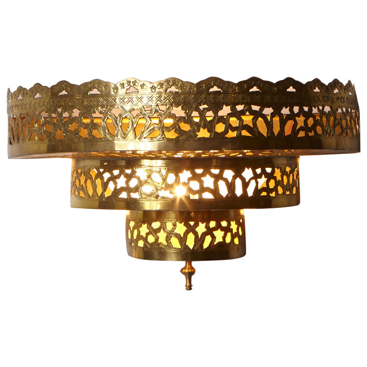 Brass wall lamp Daria