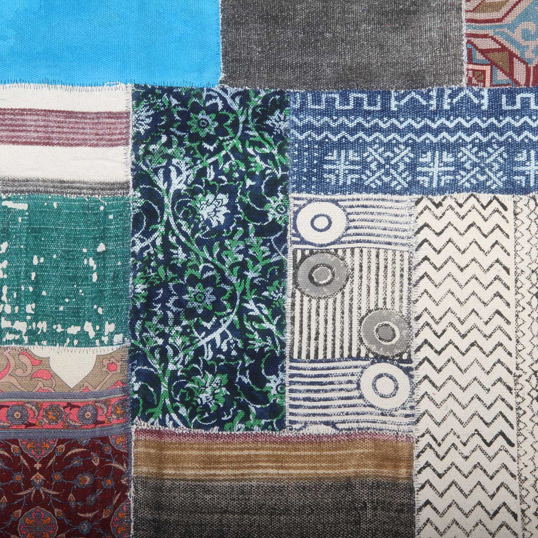 Orientalischer Patchwork Teppich Babita