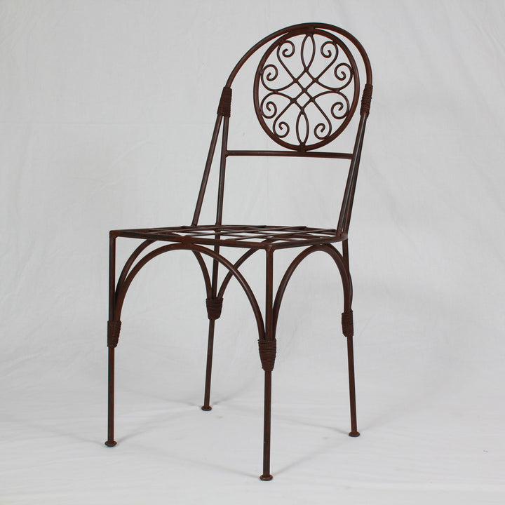 Moroccan iron chair Dalya
