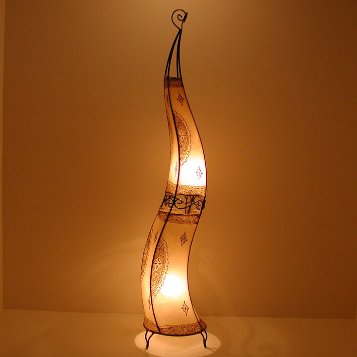 XXL Henna-Stehlampe Hissan H150 Natur