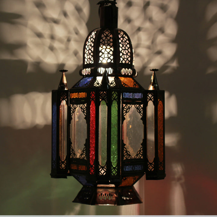 Oriental hanging lantern Fadila
