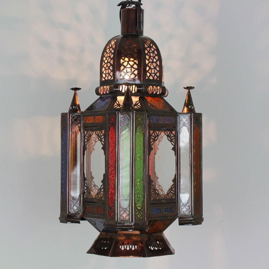 Oriental hanging lantern Fadila