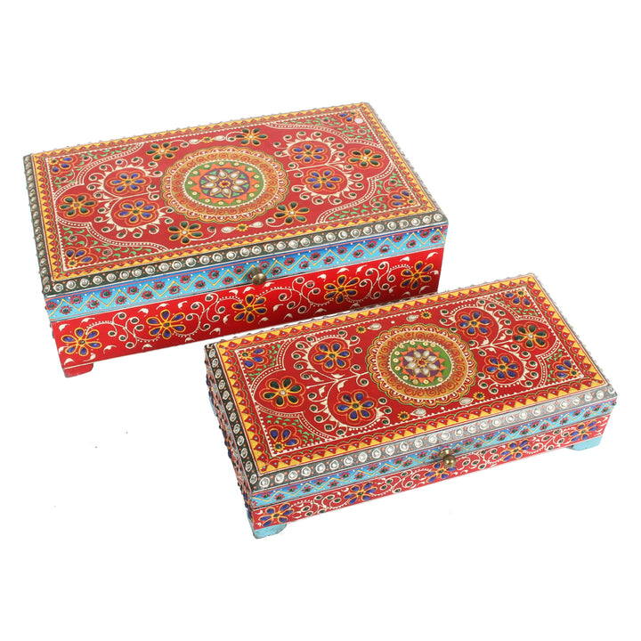 Oriental jewelry chests Devi in ​​a set of 2