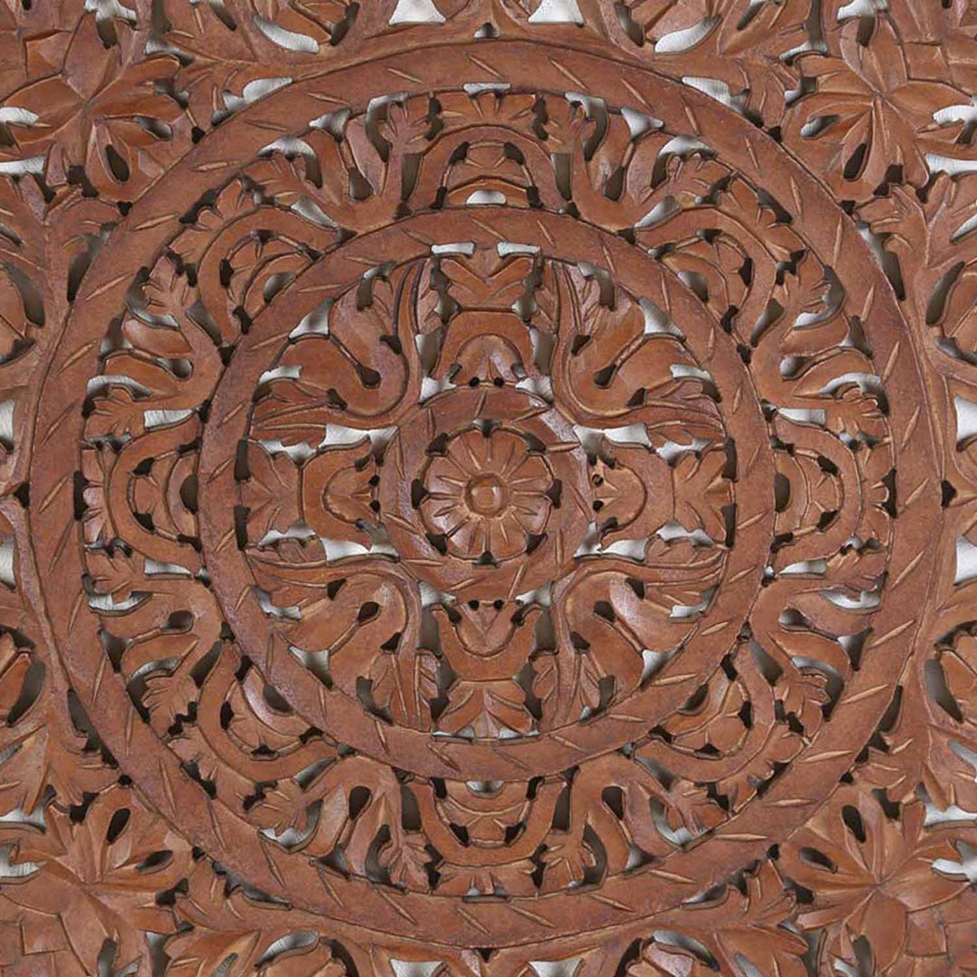 Oosterse houten mandala Lema