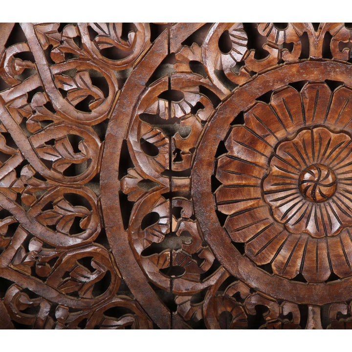 Indiase houten Mandala Hossam