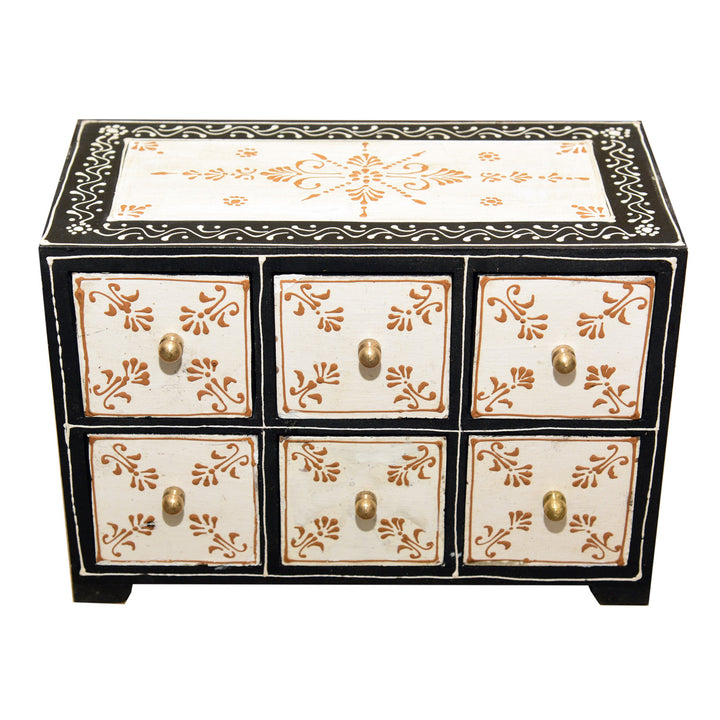 Oriental mini chest of drawers Amiris