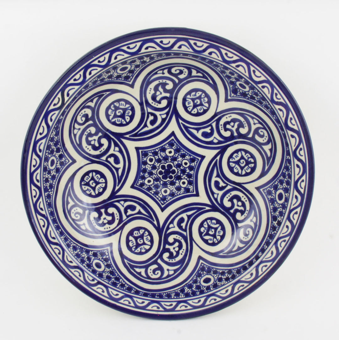Handbemalte Keramikschale aus Marokko F017