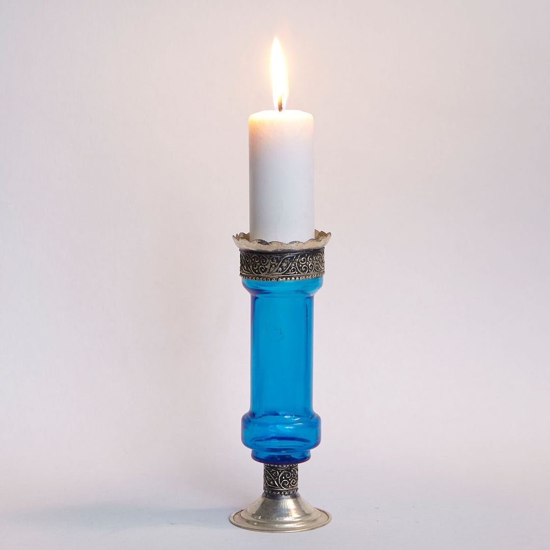 Candlestick Manar Blue