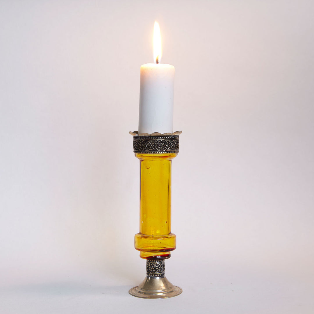 Candlestick Manar Yellow