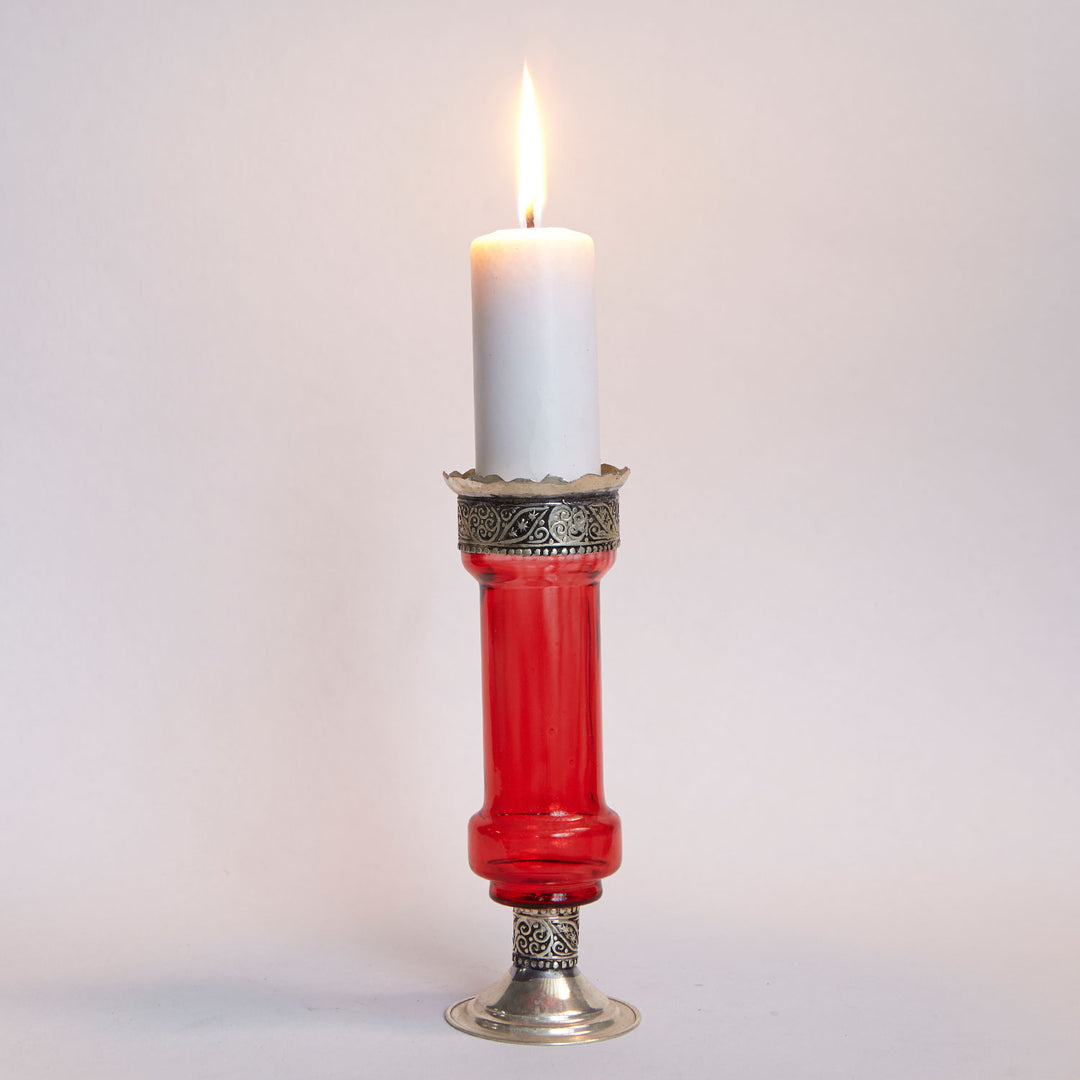 Kerzenständer Manar Rot