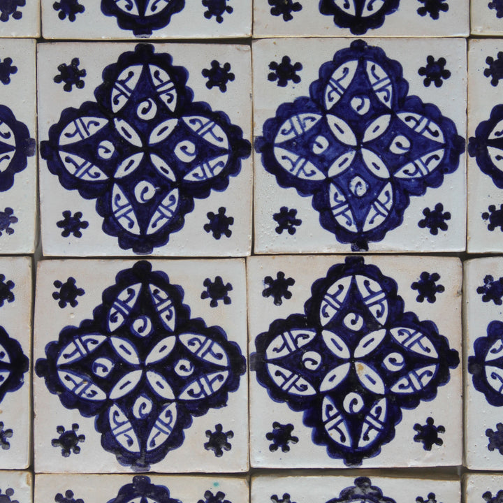Hand painted tile Fati