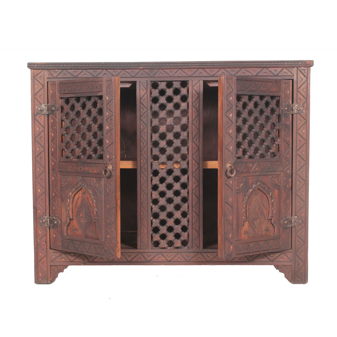 Moroccan wooden chest of drawers Ifni