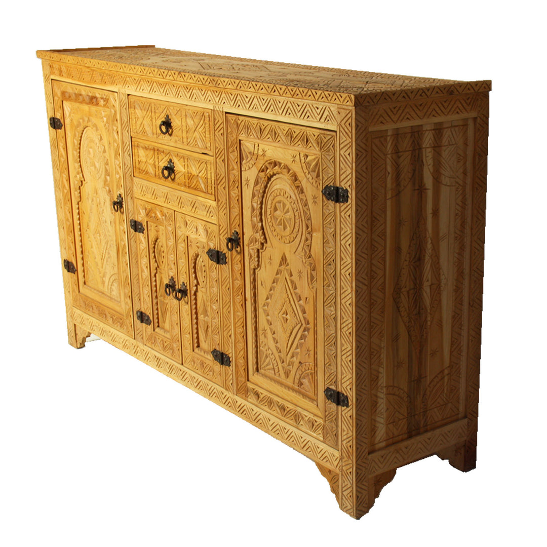 Moroccan wooden chest of drawers Faris