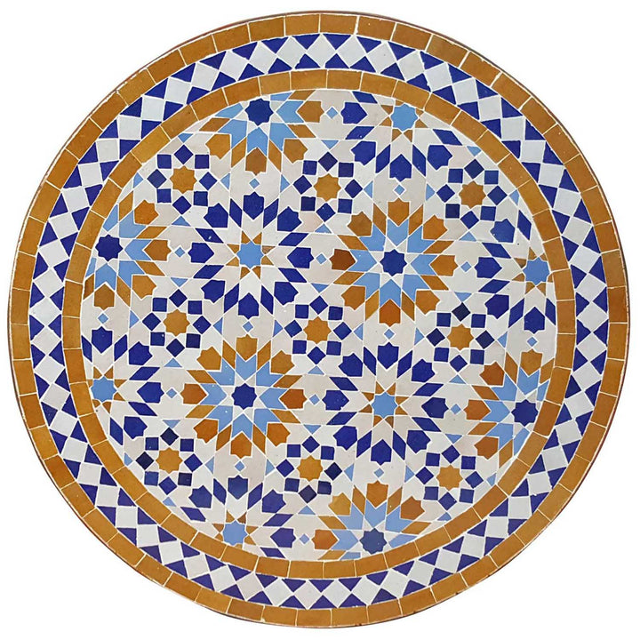 Mosaiktisch D60 Ankabut Braun