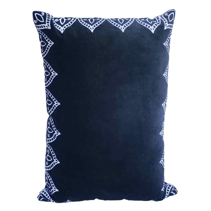 Moroccan velvet cushion Luka