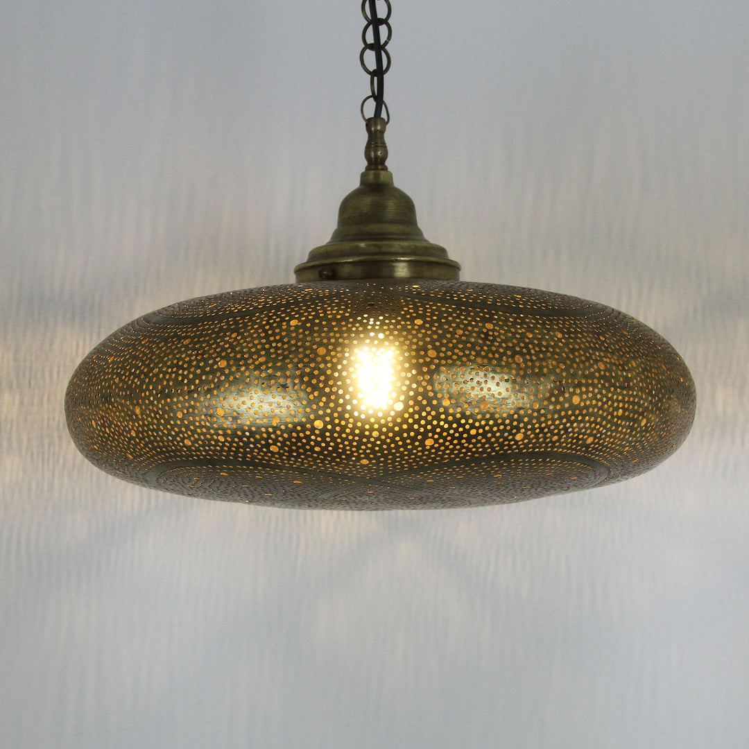 Oriental brass lamp Ada