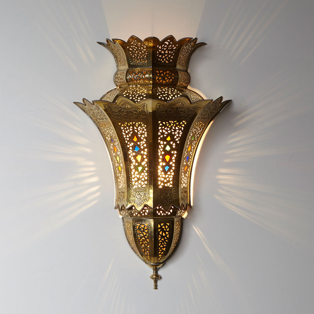 Brass wall lamp ibtissam