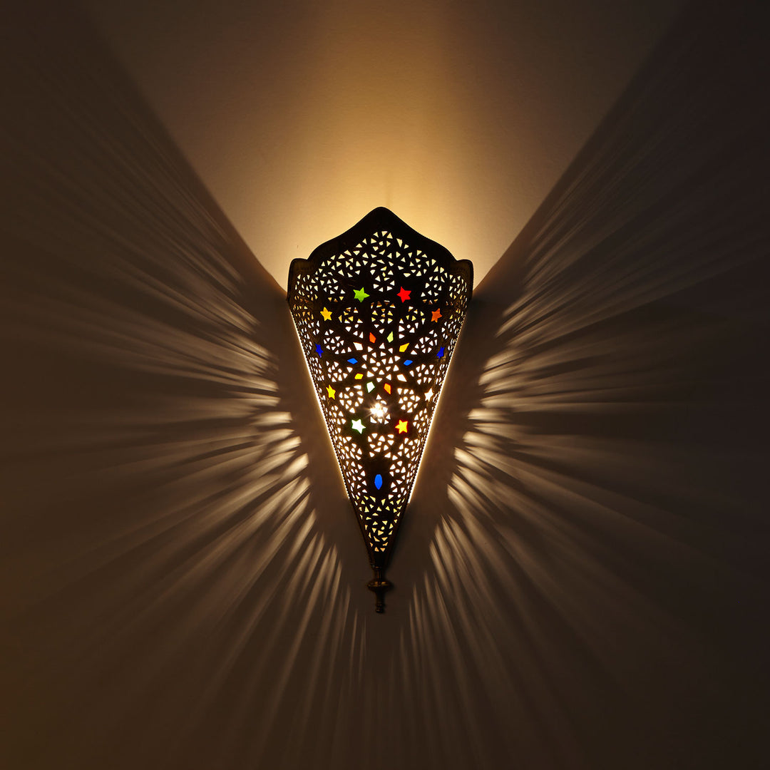 Brass wall lamp Rahma