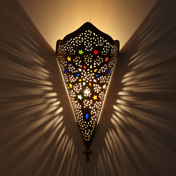 Brass wall lamp Rahma