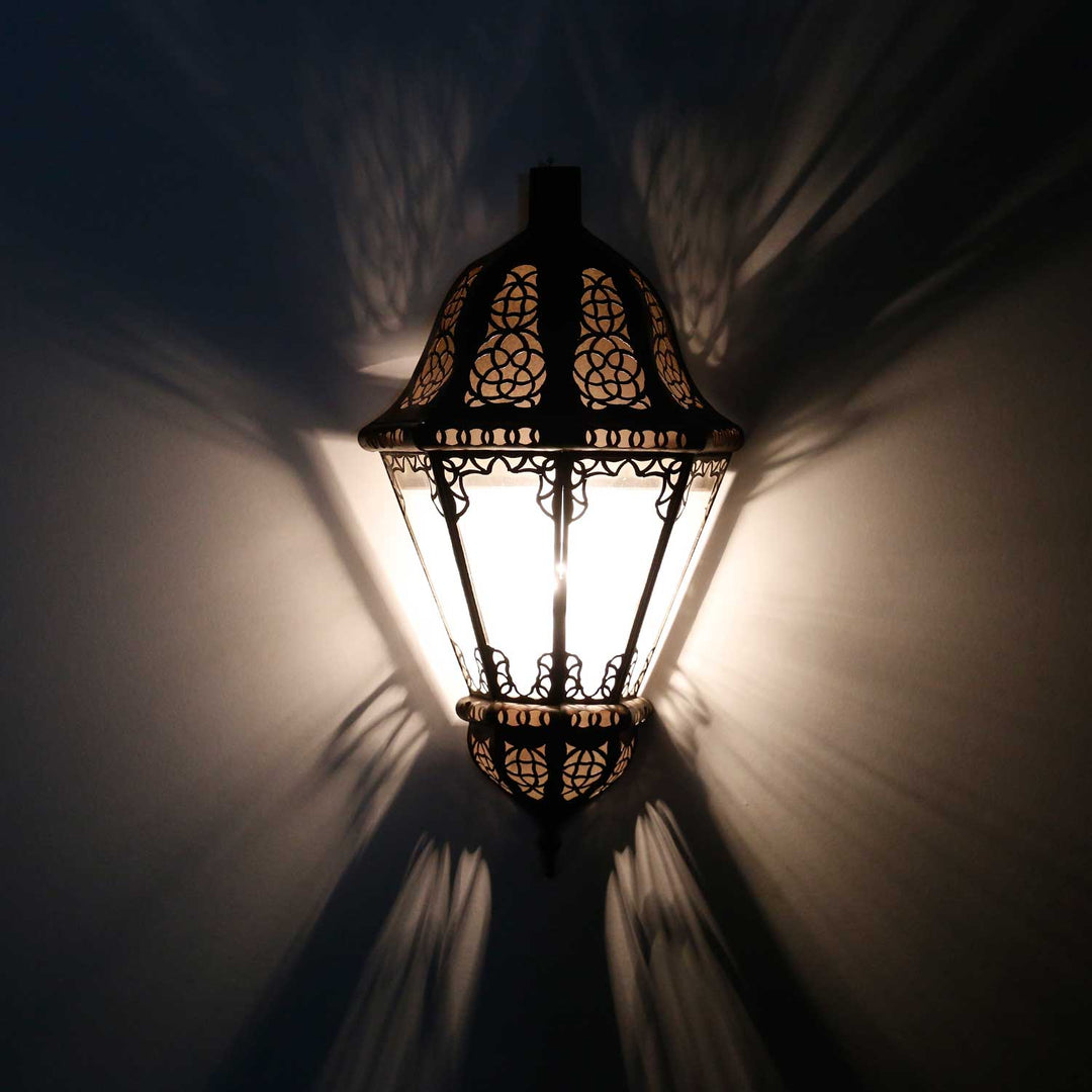 Orient Wandlampe Beluti Transparent