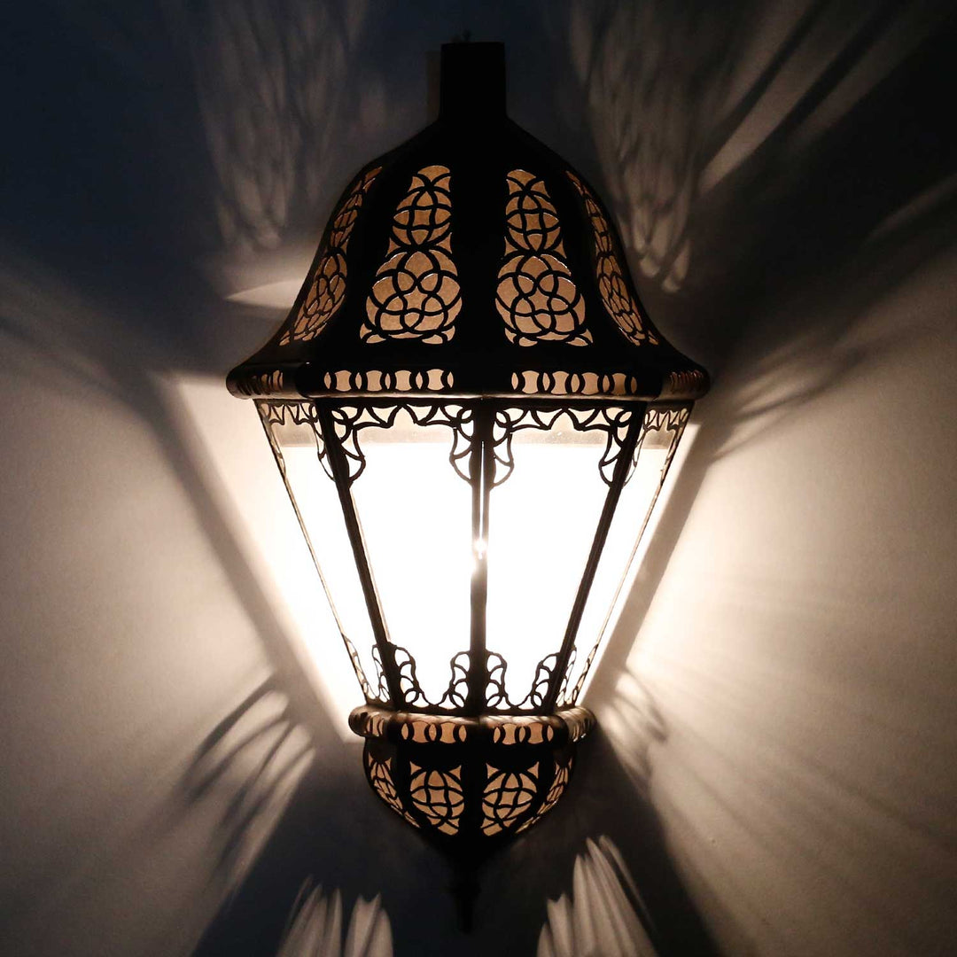 Orient Wandlampe Beluti Transparent