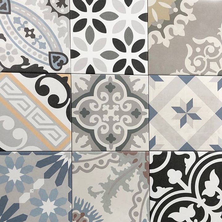 Moroccan tile patchwork